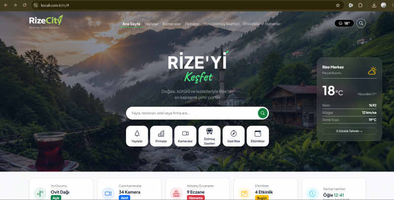 RizeCity.Com Yenileniyor...