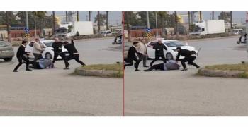 Saldırı için aracından inenin ehliyetine el konulacak